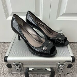 Coach Black‎ Patent Leather Heels